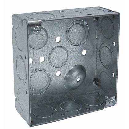 4 inch x 4 inch metal box for wire|4 square boxes for sale.